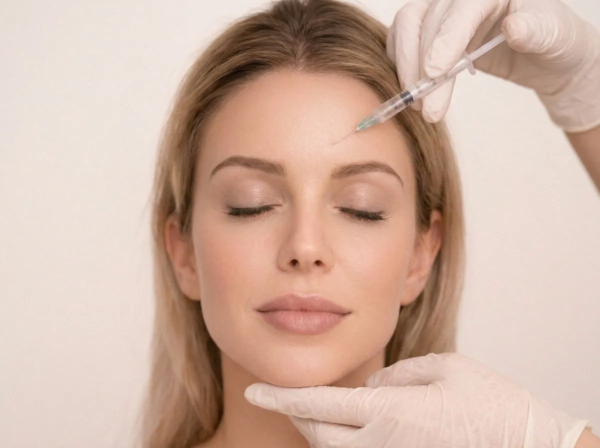 After Botox treatment — illustrative result
