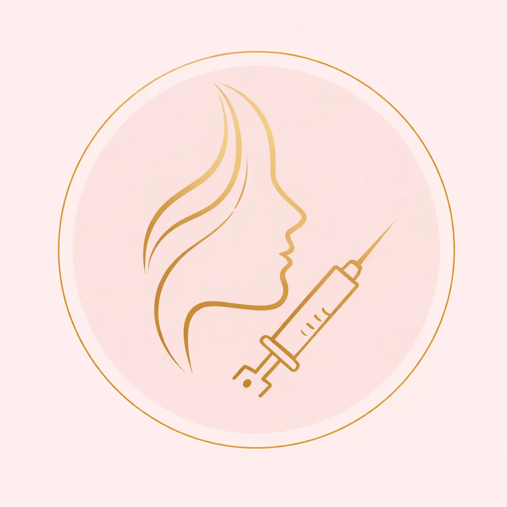 Cosmetic Botox injection session in a luxury aesthetic clinic